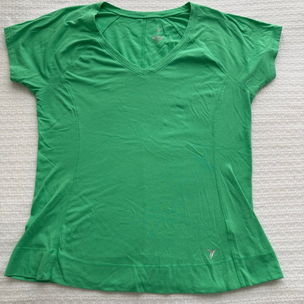 M Old Navy Active Green Short-Sleeve T-Shirt